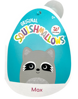 
              Squishmallows 10" MAX the Glittery Raccoon - Official Kellytoys Ultrasoft Plush
            